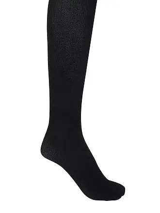 WOLFORD | Medias de moda Mary Cotton Rib Black | schwarz
